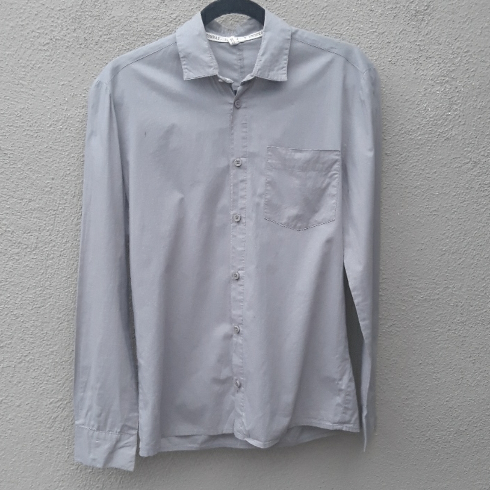 Cheap Monday Stockholm Gray Dustin Shirt SM